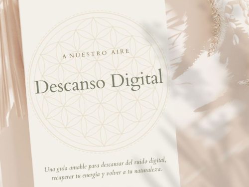 Portada de la guía digital "Descanso Digital" para recuperar la calma y reducir el ruido digital.